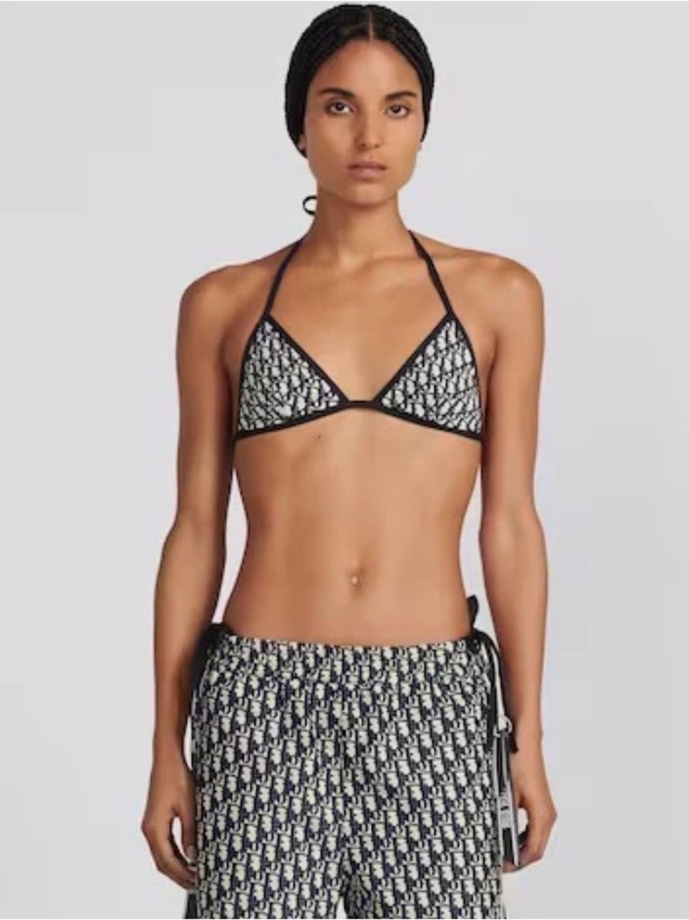 Dior Logo Triangle Bikini Set - Picture 2 of 5